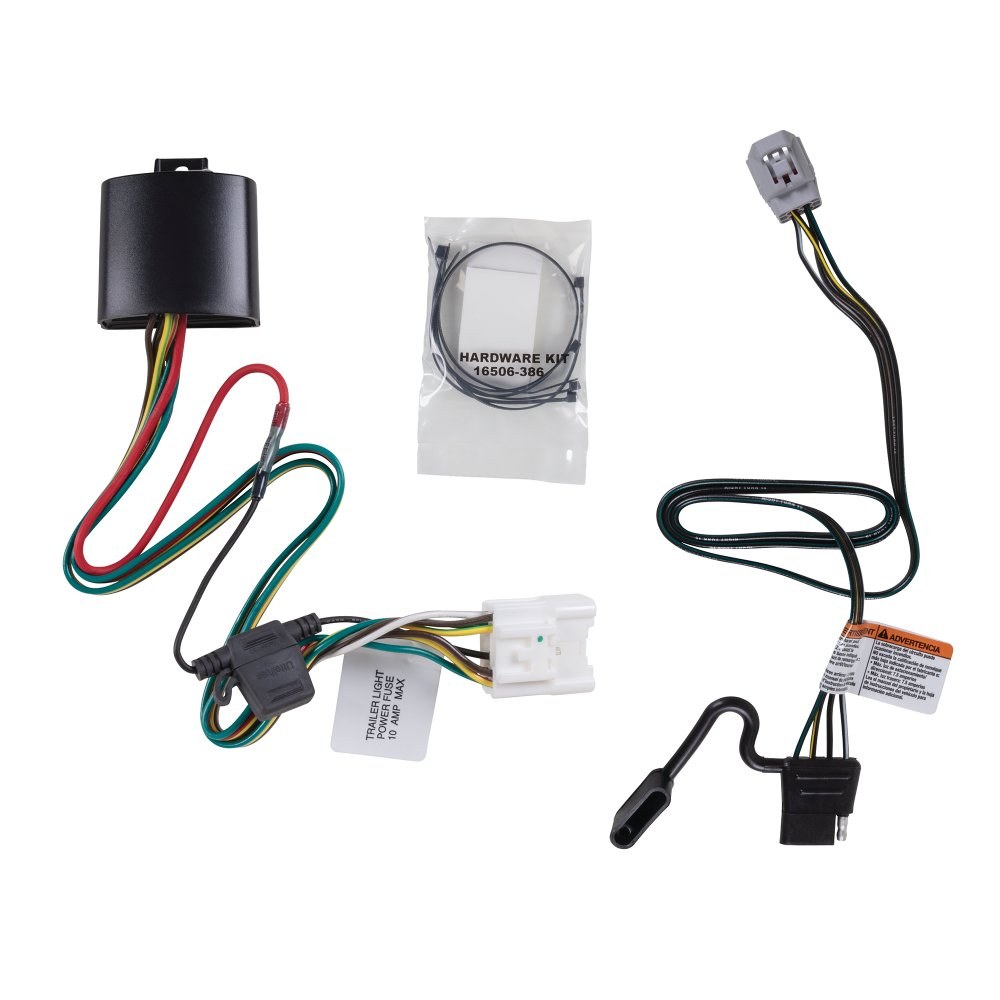 Tekonsha Trailer Wiring Connector, T-One, Connector Assembly with Upgraded Circuit Protected Modulite ® Module – 118827
