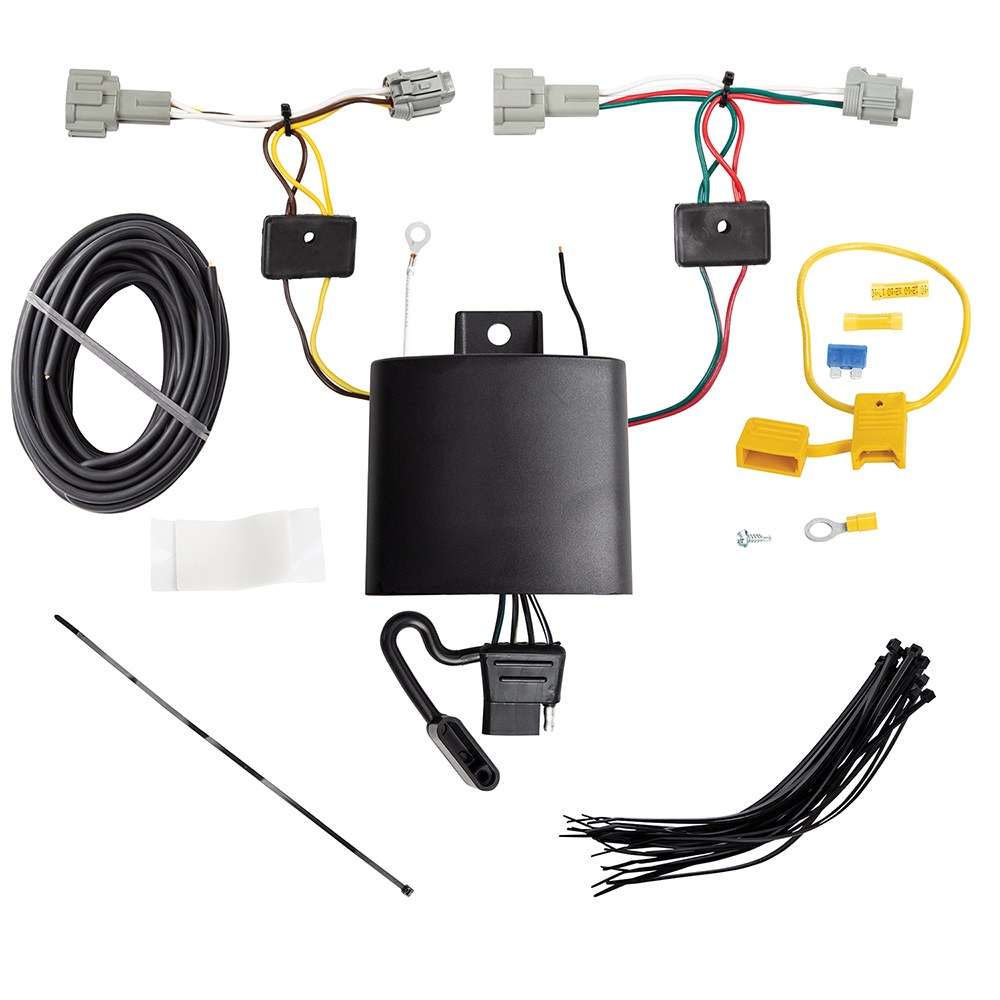 Tekonsha Trailer Wiring Connector, T-One, T-One Connector Assembly with Upgraded Circuit Protected Modulite HD Module – 118833