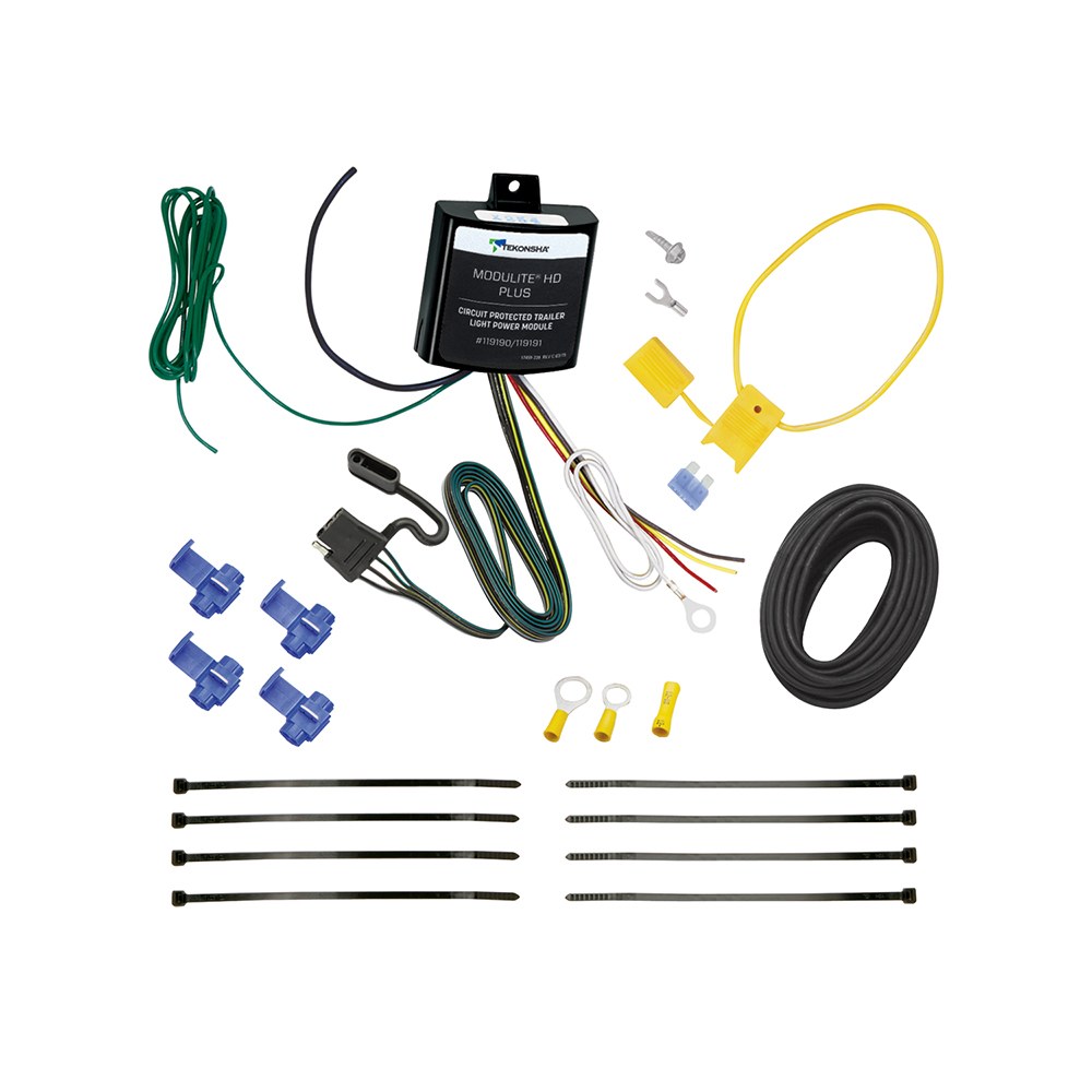 Tekonsha Trailer Light Power Boost Module, Modulite ®, Works with Incandescent and LED Bulbs – 119191