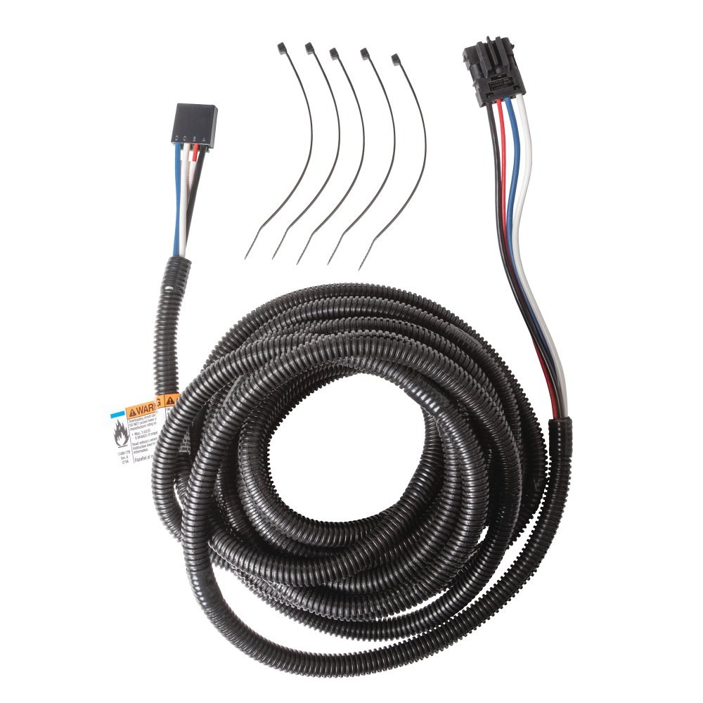 Tekonsha Trailer Brake Control Wiring Harness, For Use with All Tekonsha Trailer Brake Systems, Plug IN Type, 2 Plug – 303700