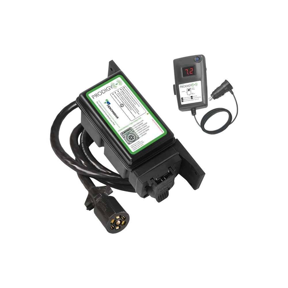 Tekonsha Trailer Brake Control, Prodigy ® Rf Brake Control, Proportional, For Up to 6 Trailer Brakes, Fully Functional IN Reverse – 902503