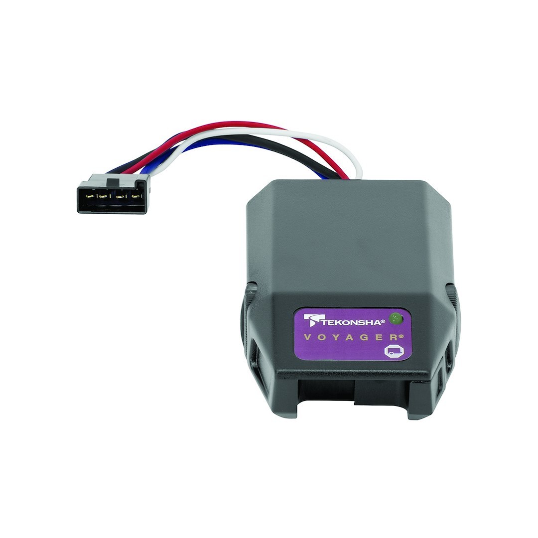 Tekonsha Trailer Brake Control, Voyager ® Electronic Brake Control, Proportional, LED Indicators, Uses a 4 Wire Hookup (not Included) – 9030