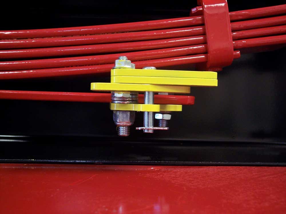 Torklift Leaf Spring Load Stabilizer, Stableload, Lower Kit, Steel, Set of 4 – A7310