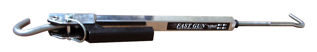 Torklift Turnbuckle, Fastgun .45, Use with Bed Mounted Tie Down, Spring Loaded Hook and Hook Style, 14-1/2 Inch to 21-1/2 Inch Reach – S9520