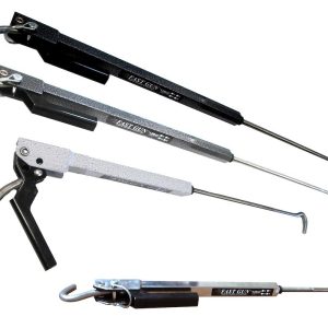 Torklift Turnbuckle, Fastgun, Use with Frame Mounted Tie Down, Spring Loaded Hook and Hook Style, 25 Inch to 43 Inch Reach – S9526