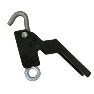 Torklift Turnbuckle Handle, Derringer, For Use with Any 1/2 Inch Thread Turnbuckle, Powder Coated, Black, Aluminum, Set of 4 – S9528