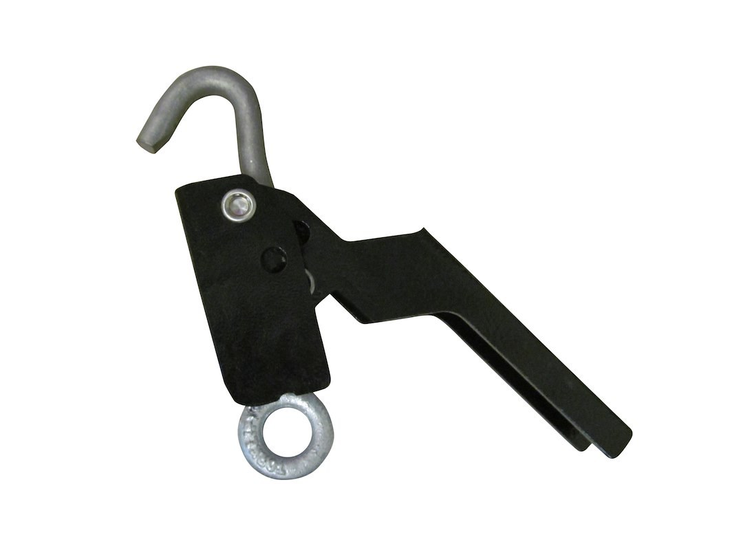 Torklift Turnbuckle Handle, Derringer, For Use with Any 1/2 Inch Thread Turnbuckle, Powder Coated, Black, Aluminum, Set of 4 – S9528