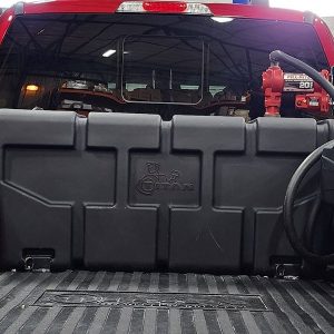 Titan Fuel Liquid Transfer Tank, Rectangle, 60 Inch Top/ 50.4 Inch Bottom Length X 22-3/4 Inch Width X 23-1/4 Inch Height – 5015100