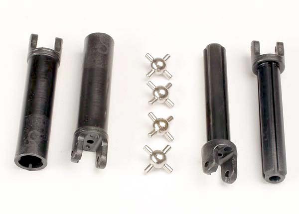 Traxxas Remote Control Vehicle Drive Shaft, Replacement for Traxxas Remote Control Vehicles, Long Truck, Half Shaft – 1951