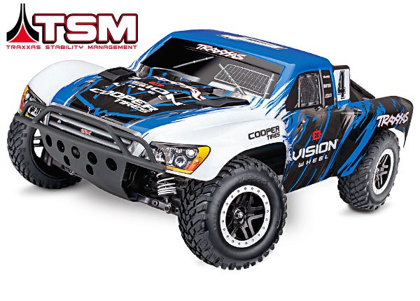 Traxxas Remote Control Vehicle Stub Axle Carrier, Ideal for Traxxas Stampede 4X4 Remote Control Vehicles, Anodized, Blue, Aluminum – 1952X
