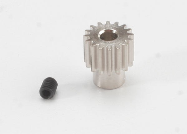 Traxxas Remote Control Vehicle Pinion Gear, For Traxxas Remote Control Vehicles, 48 Tooth, Single with Set Screw – 2416