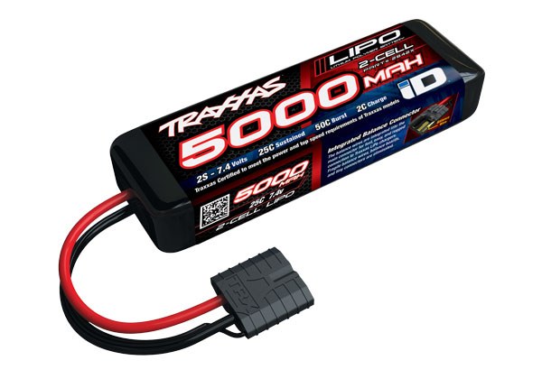 Traxxas Remote Control Vehicle Battery, For Traxxas Remote Control Vehicles, Lipo (lithium Polymer), 7.4 Volt, 5000 Mah (milliampere Hour) – 2842X