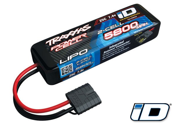 Traxxas Remote Control Vehicle Battery, Ideal for Use with Traxxas Rustler/ Stampede/ Bandit/ and Monster Jam Remote Control Vehicles – 2843X