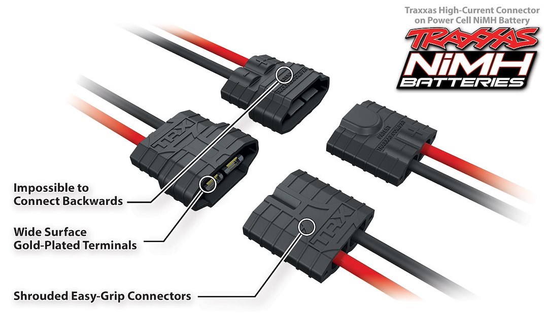 Traxxas Remote Control Vehicle Battery, Designed for Use with Traxxas Remote Control Vehicles, Nimh (nickel-Metal Hydride) – 2940X