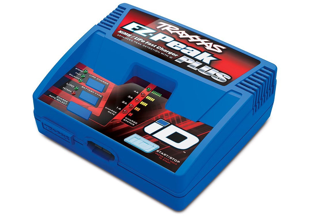 Traxxas Remote Control Vehicle Battery Charger, Ez-Peak Plus, AC Wall Charger – 2970