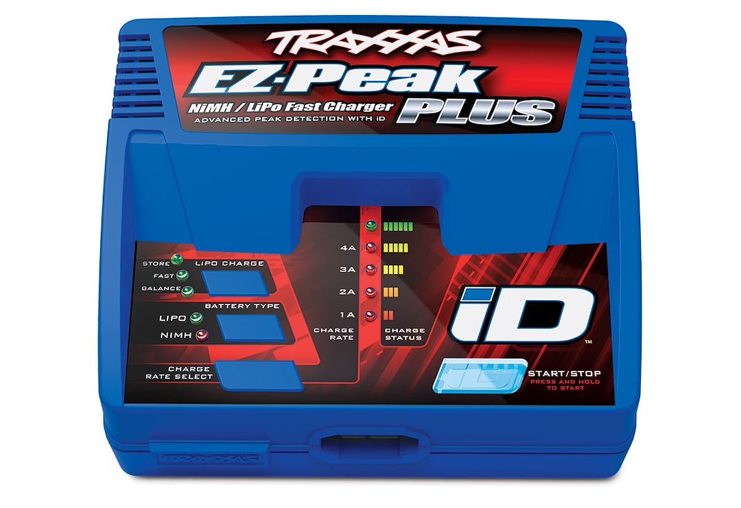 Traxxas Remote Control Vehicle Battery Charger, Ez-Peak Plus, AC Wall Charger – 2970