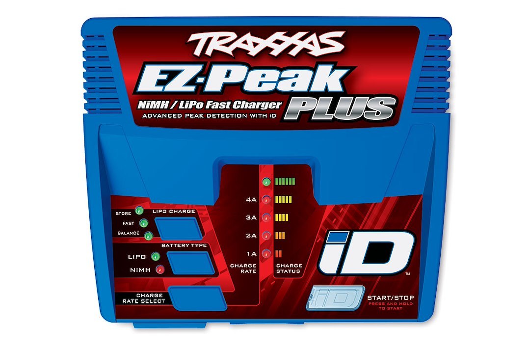 Traxxas Remote Control Vehicle Battery Charger, Ez-Peak Plus, AC Wall Charger – 2970