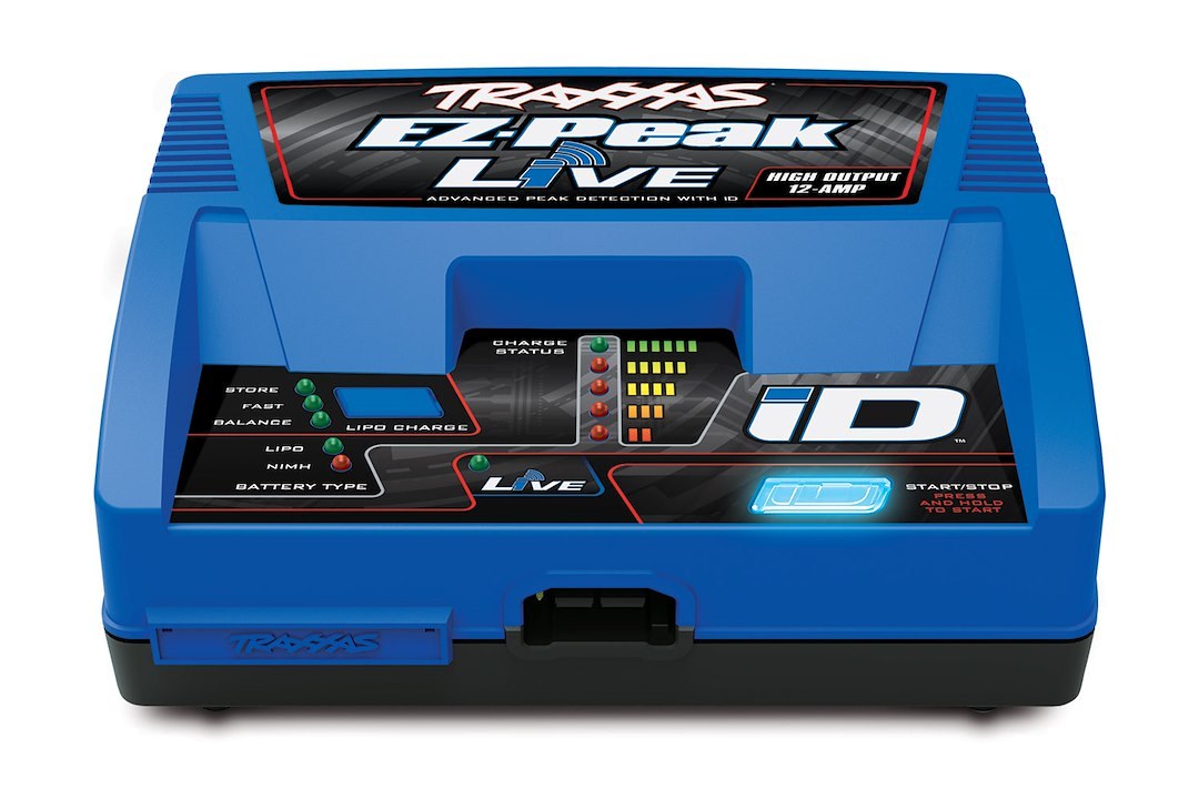 Traxxas Remote Control Vehicle Battery Charger, Ez-Peak Live, Supports Traxxas Ez-Peak Live Application – 2971