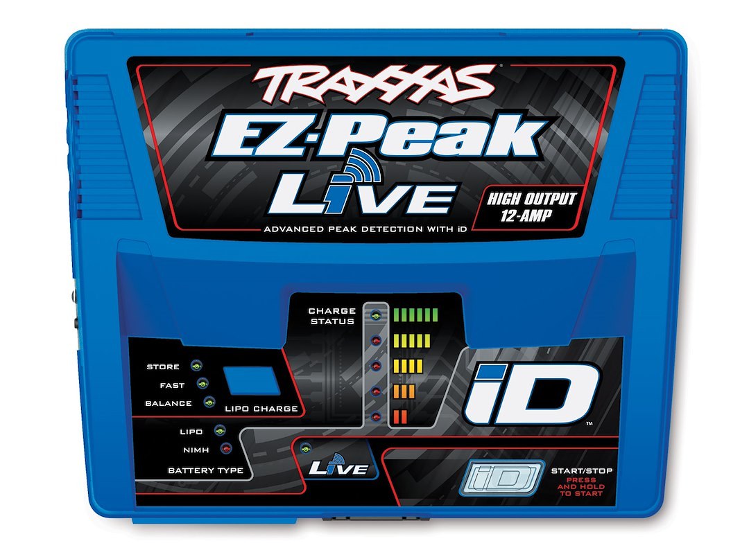 Traxxas Remote Control Vehicle Battery Charger, Ez-Peak Live, Supports Traxxas Ez-Peak Live Application – 2971