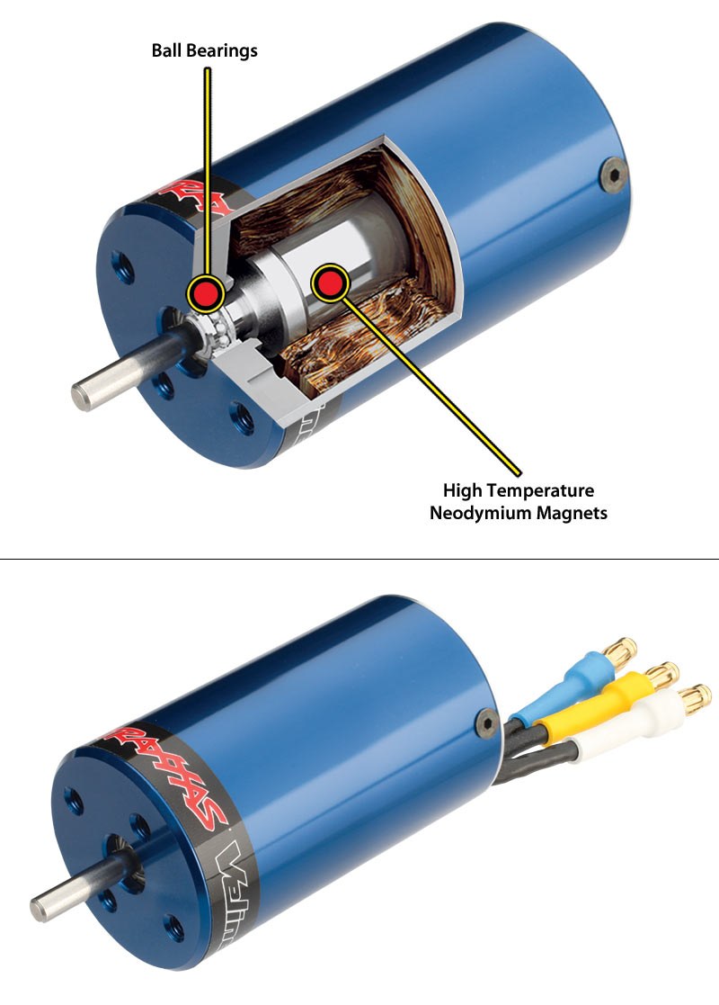 Traxxas Remote Control Vehicle Electric Motor, Velineon ® 380, Ideal for 1/16TH Scale Remote Control Vehicles, Brushless – 3371
