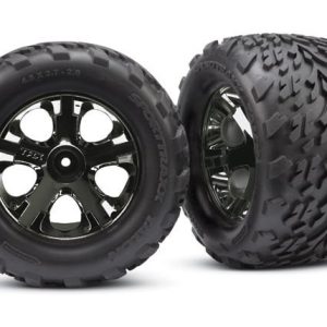 Traxxas Remote Control Vehicle Wheel, Traxxas All-Star 2.8 Inch Diameter Wheels, 5-Spoke (split-Spoke Style), Without Ball Bearings – 3669A