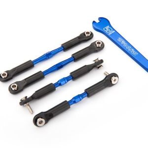 Traxxas Remote Control Vehicle Camber Link, Slash Platinum Edition, High Strength Replacement for Slash Vehicle, Blue, Aluminum: Set of 4 – 3741A