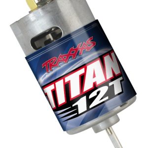 Traxxas Remote Control Vehicle Electric Motor, For Traxxas Single Motor Vehicles, Replaces Worn Motors, 12-Turn, 550 Size – 3785