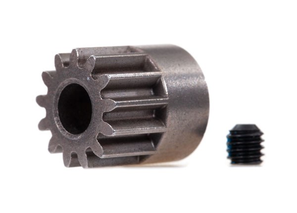 Traxxas Remote Control Vehicle Pinion Gear, For Traxxas Hoss ™ Remote Control Vehicles, 0.8 Metric Pitch, Compatible with 32 Pitch – 5642