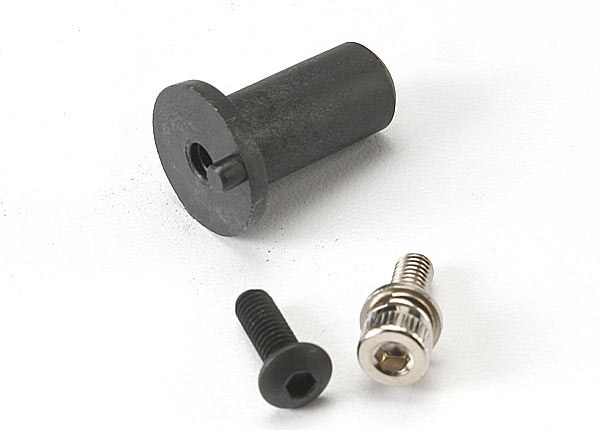 Traxxas Remote Control Vehicle Electric Motor Mount, For Model 56076-4 Remote Control Vehicle, Motor Mount Hinge Post, Black – 5661