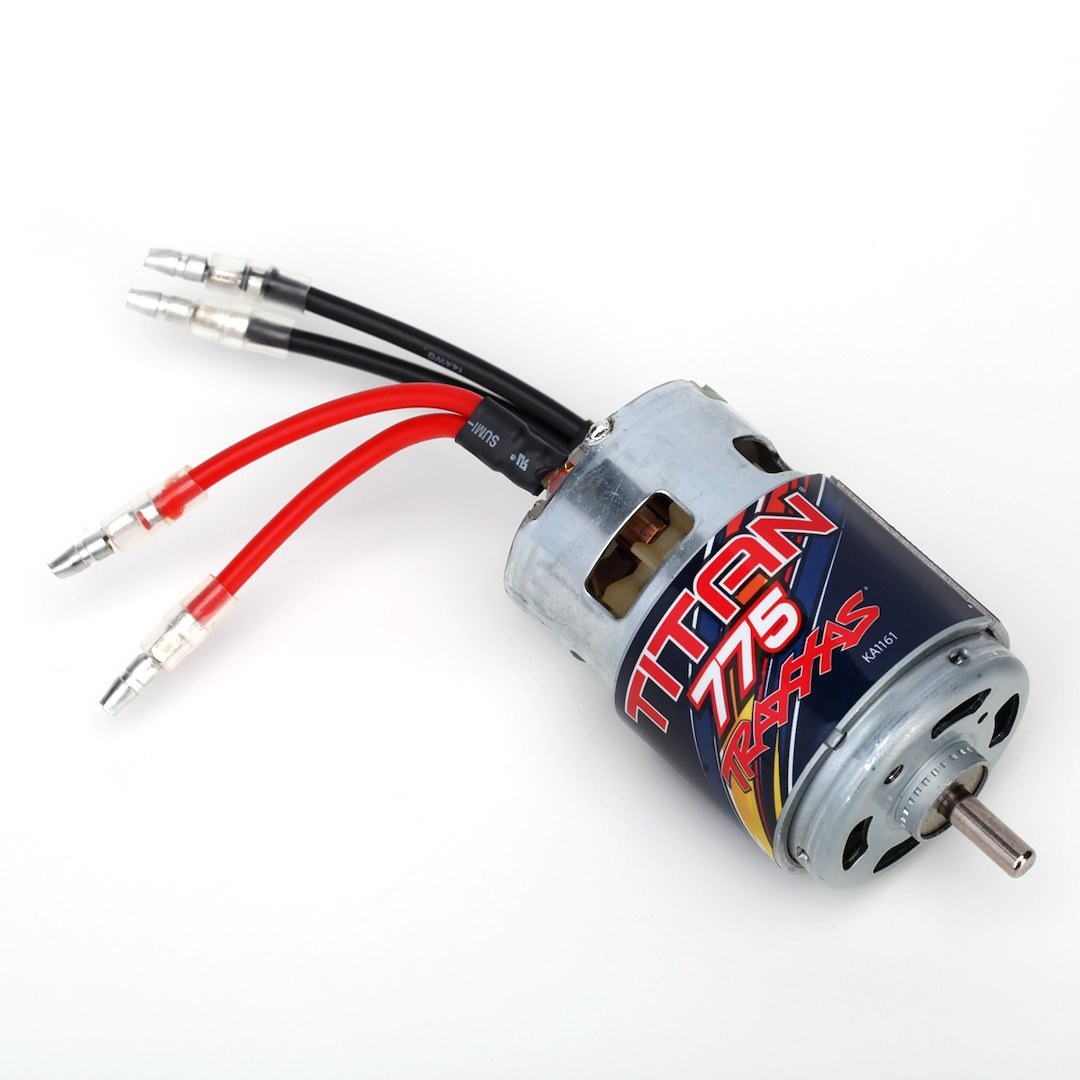 Traxxas Remote Control Vehicle Electric Motor, Titan ® 775, For Use with Any Applicable Remote Control Vehicle, Brushed, 10-Turn/ 16.8 Volt – 5675