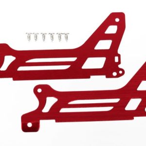 Traxxas Remote Control Vehicle Helicopter Main Frame, For Traxxas DR-1 Helicopter, Aluminum, Red, With Two Side Plates and Hardware – 6327