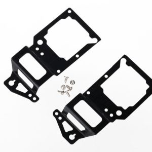 Traxxas Remote Control Vehicle Helicopter Main Frame, For Traxxas DR-1 Helicopter, Aluminum, Black, With Two Side Plates and Hardware – 6333
