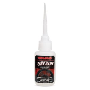 Traxxas Remote Control Vehicle Tire Glue, For Traxxas Remote Control Vehicle to Bond Tire and Rim, Cyanoacrylate, 0.7 Ounce Bottle – 6468