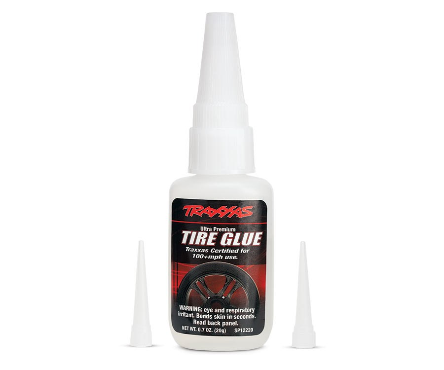 Traxxas Remote Control Vehicle Tire Glue, For Traxxas Remote Control Vehicle to Bond Tire and Rim, Cyanoacrylate, 0.7 Ounce Bottle – 6468