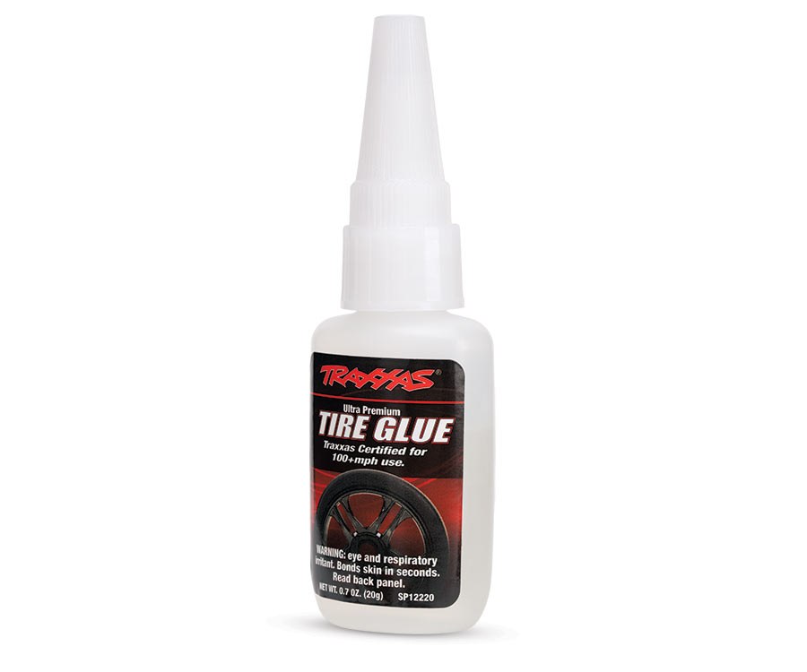Traxxas Remote Control Vehicle Tire Glue, For Traxxas Remote Control Vehicle to Bond Tire and Rim, Cyanoacrylate, 0.7 Ounce Bottle – 6468