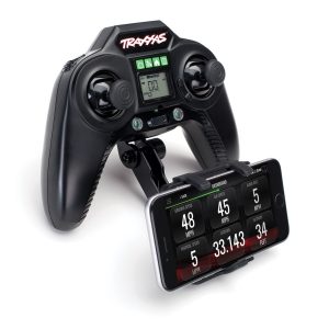 Traxxas Remote Control Vehicle Radio Transmitter Phone Mount, Use to Mount Phone Securely to Aton and Tqi Transmitters, Clamp Mount, Black – 6532