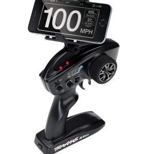 Traxxas Remote Control Vehicle Radio Transmitter Phone Mount, Use to Mount Phone Securely to Aton and Tqi Transmitters, Clamp Mount, Black – 6532