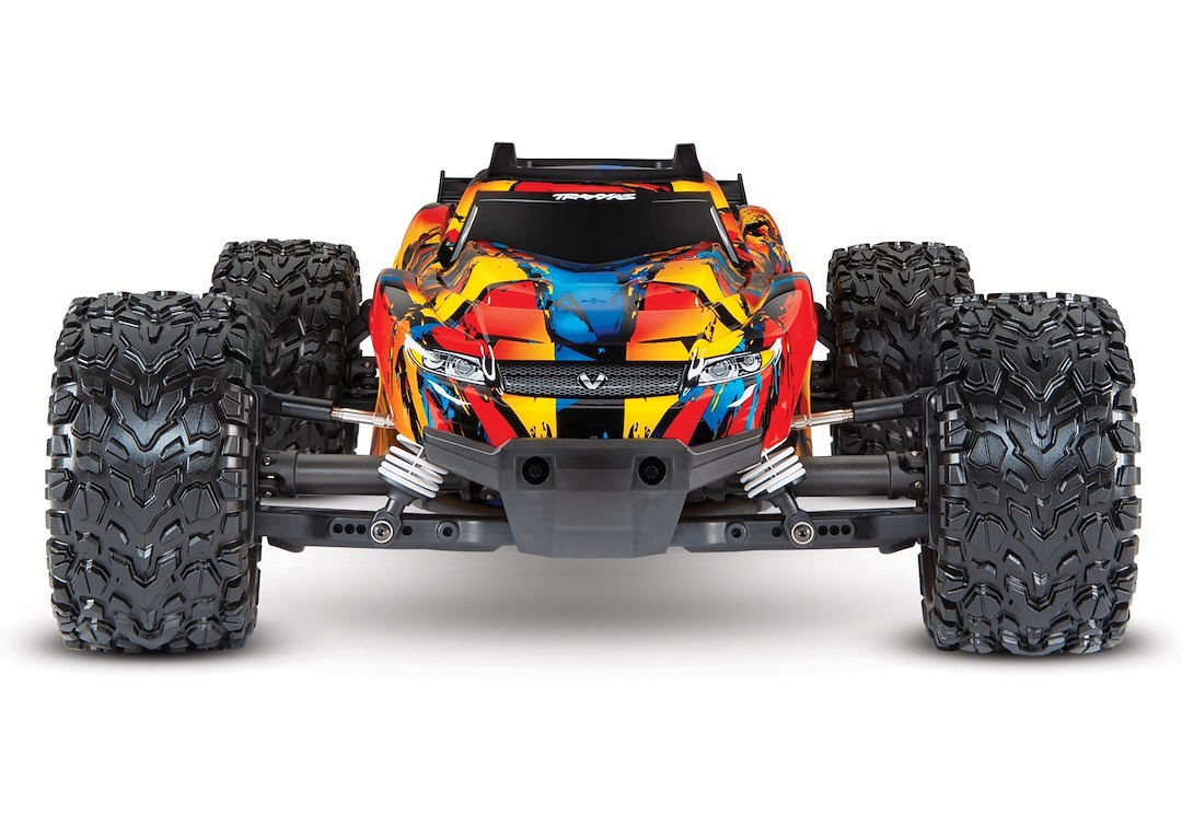 Traxxas Remote Control Vehicle, Rustler ® Vxl, Stadium Truck, 4WD, 1/10TH Scale – 67076-4-SLRF