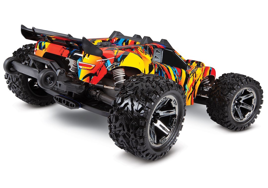 Traxxas Remote Control Vehicle, Rustler ® Vxl, Stadium Truck, 4WD, 1/10TH Scale – 67076-4-SLRF