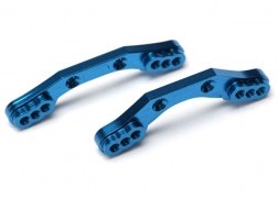 Traxxas Remote Control Vehicle Shock Absorber Mount, Front and Rear, Blue Anodized, Aluminum – 7537X