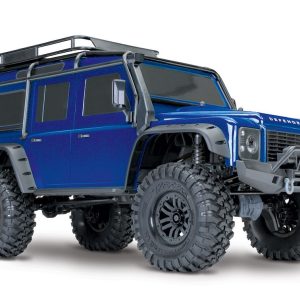 Traxxas Remote Control Vehicle, TRX-4 ® Scale and Trail ™, Multi-Terrain Rally Car Race Replica, Ready-To-Race ® Out of the Box, 4WD – 82056-4-BLUE