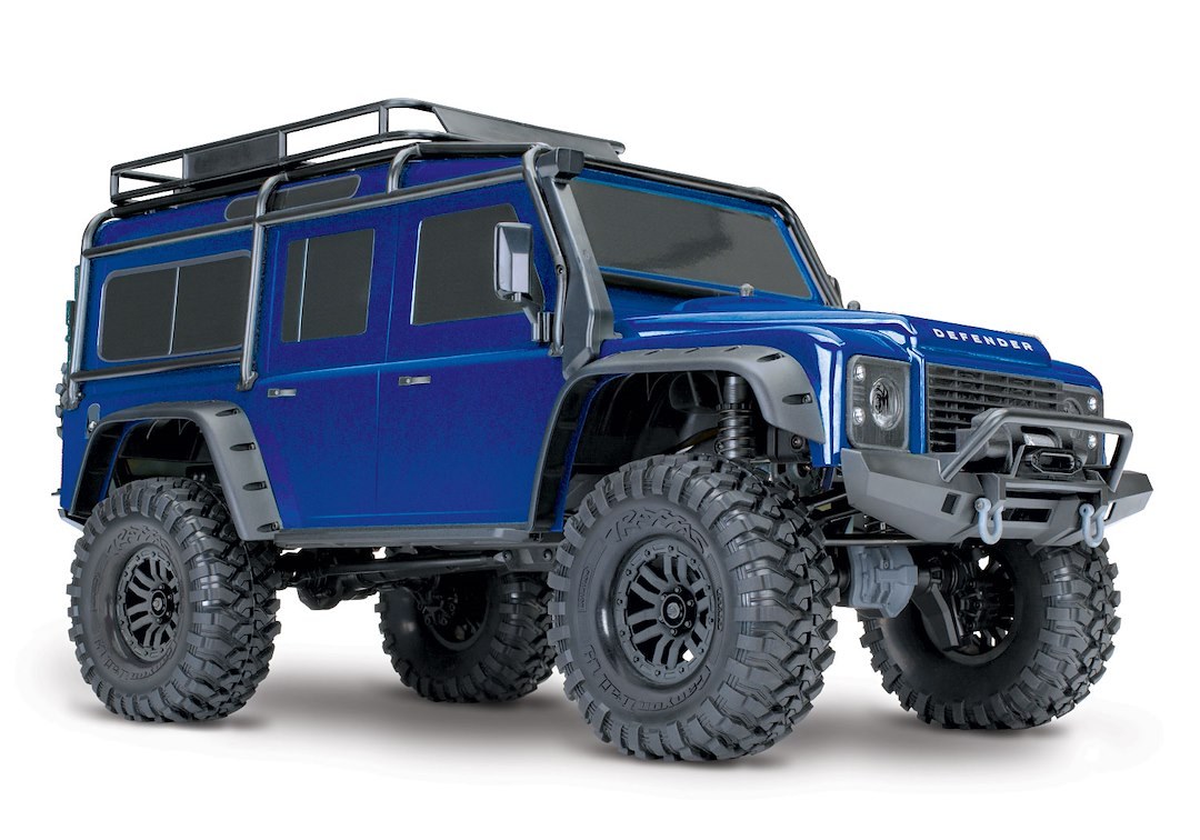 Traxxas Remote Control Vehicle, TRX-4 ® Scale and Trail ™, Multi-Terrain Rally Car Race Replica, Ready-To-Race ® Out of the Box, 4WD – 82056-4-BLUE