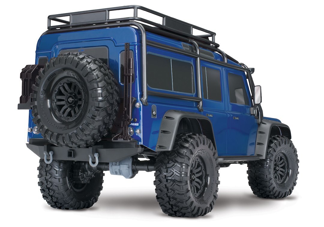 Traxxas Remote Control Vehicle, TRX-4 ® Scale and Trail ™, Multi-Terrain Rally Car Race Replica, Ready-To-Race ® Out of the Box, 4WD – 82056-4-BLUE