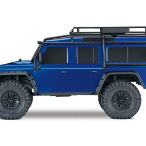 Traxxas Remote Control Vehicle, TRX-4 ® Scale and Trail ™, Multi-Terrain Rally Car Race Replica, Ready-To-Race ® Out of the Box, 4WD – 82056-4-BLUE