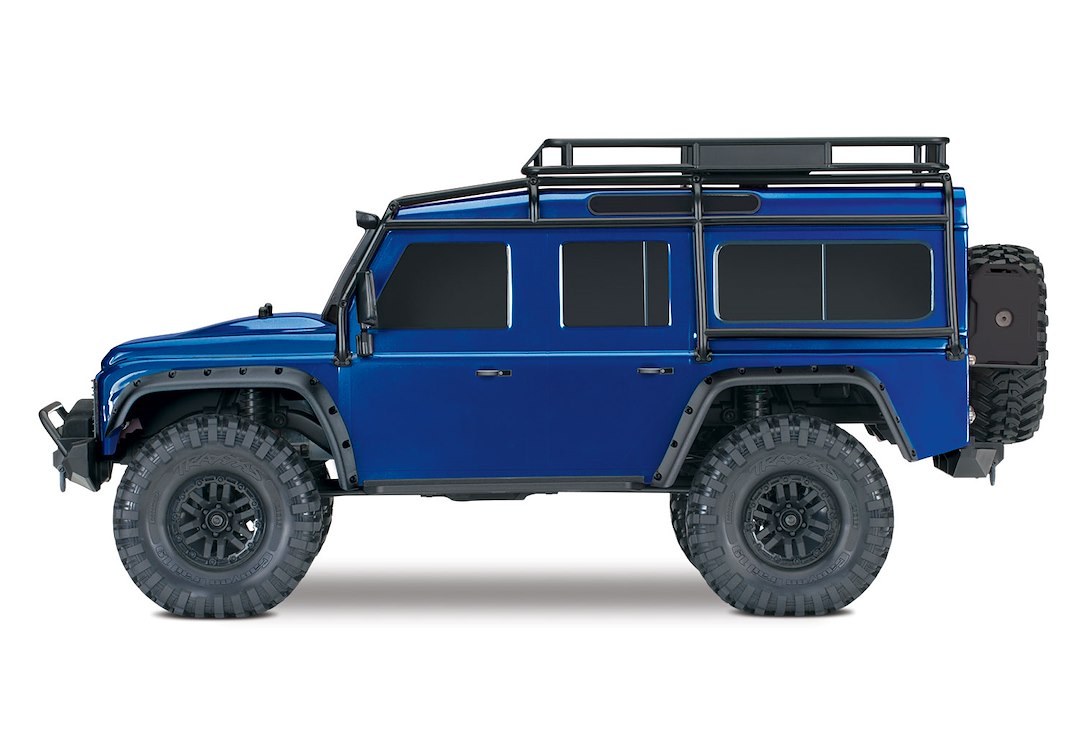 Traxxas Remote Control Vehicle, TRX-4 ® Scale and Trail ™, Multi-Terrain Rally Car Race Replica, Ready-To-Race ® Out of the Box, 4WD – 82056-4-BLUE