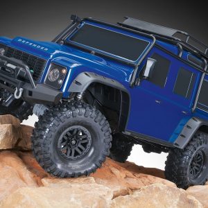 Traxxas Remote Control Vehicle, TRX-4 ® Scale and Trail ™, Multi-Terrain Rally Car Race Replica, Ready-To-Race ® Out of the Box, 4WD – 82056-4-BLUE