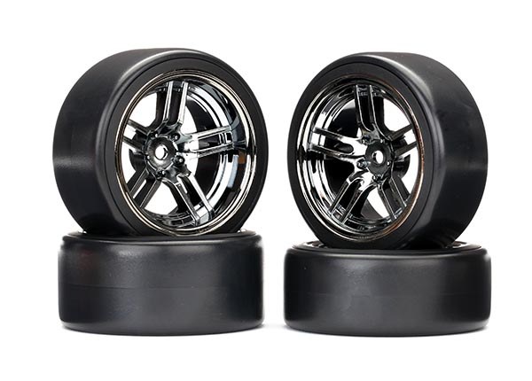 Traxxas Remote Control Vehicle Wheel, For Traxxas 4-TEC® 2.0/ Ford® Gt and Ford® Mustang Gt Remote Control Vehicles, 5 Split Spokes – 8378