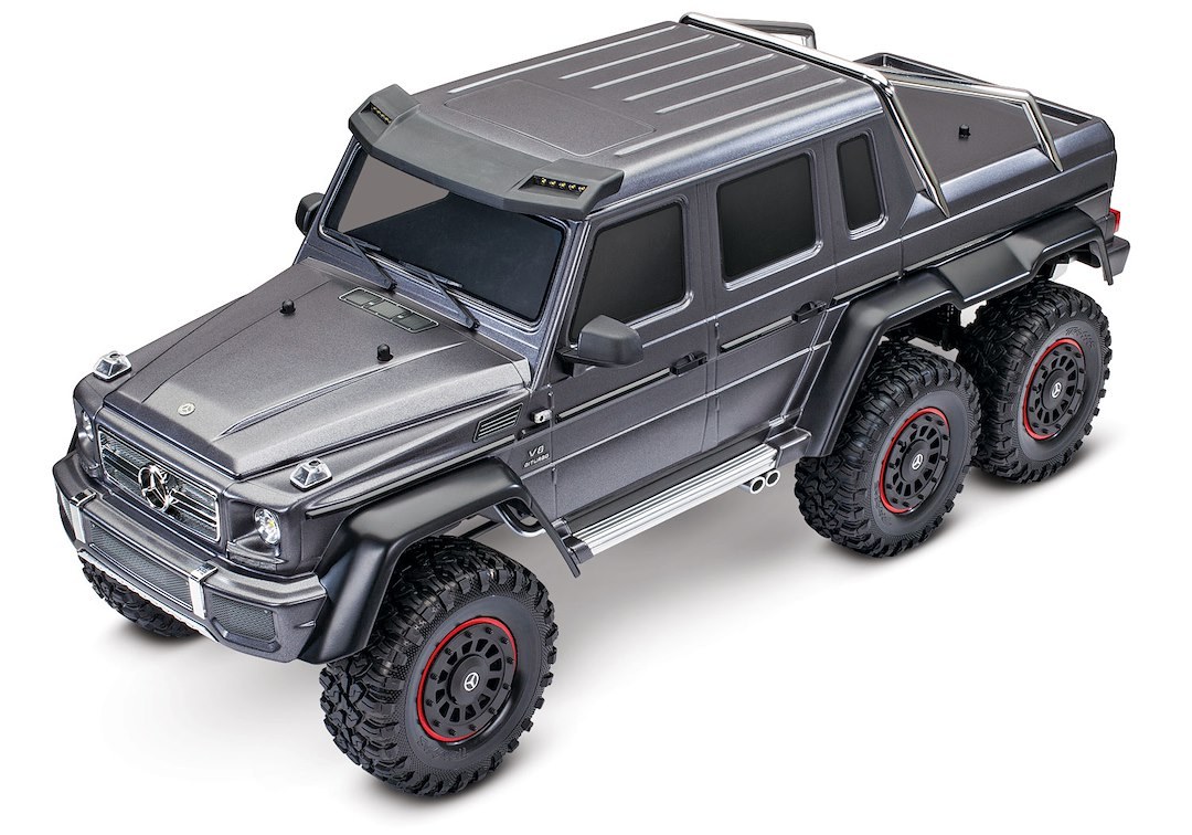 Traxxas Remote Control Vehicle, TRX-6 ™, Multi-Terrain Rally Car Race Replica, Ready-To-Race® Out of the Box, 4WD, 1/10TH Scale – 88096-4-SLV