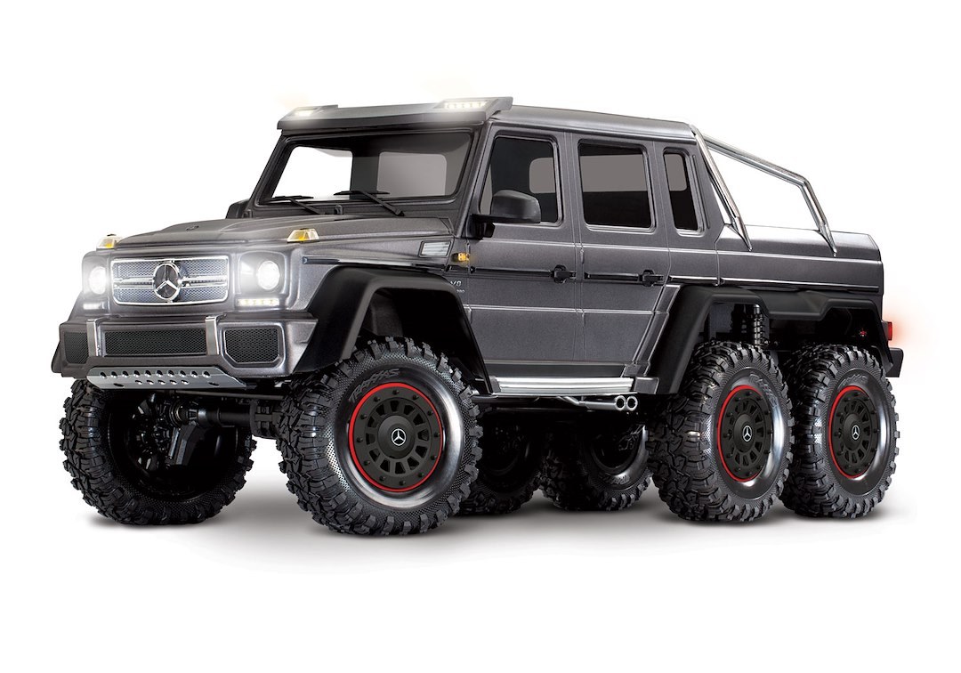 Traxxas Remote Control Vehicle, TRX-6 ™, Multi-Terrain Rally Car Race Replica, Ready-To-Race® Out of the Box, 4WD, 1/10TH Scale – 88096-4-SLV