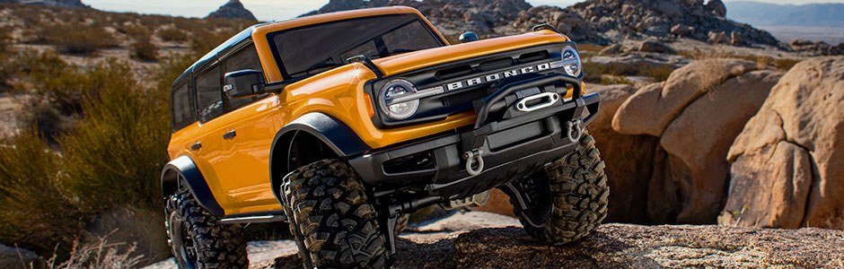 Traxxas Remote Control Vehicle, TRX-4 ® Scale and Trail ™, Ready-To-Race, 4WD, 1/10TH Scale – 92076-4-ORNG